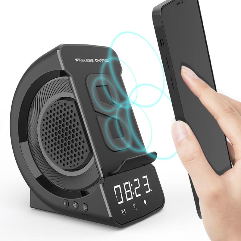 BowLift | BRYN - Alarm clock with portable speaker and wireless charger