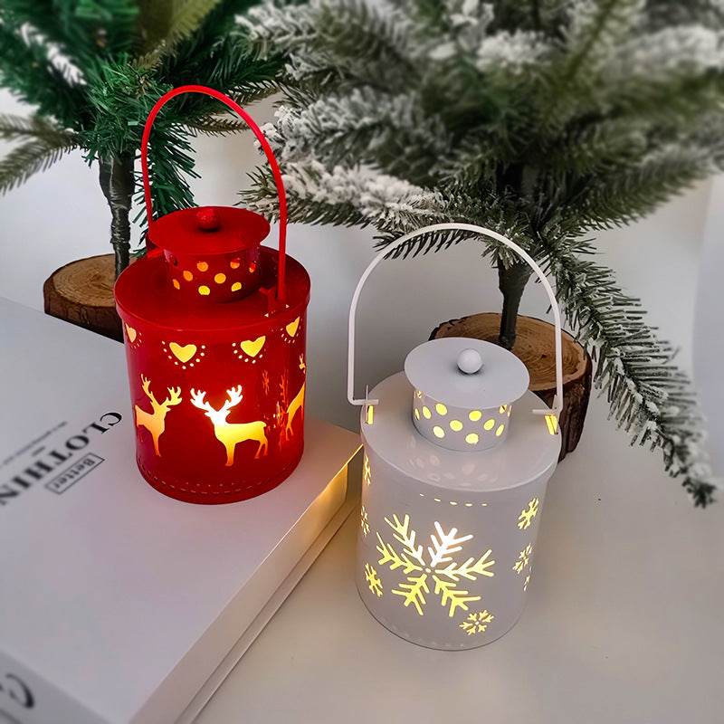 BowLift | Christmas Candle Lights LED Small Lanterns Electronic Candles Nordic Style Creative Holiday Decorations