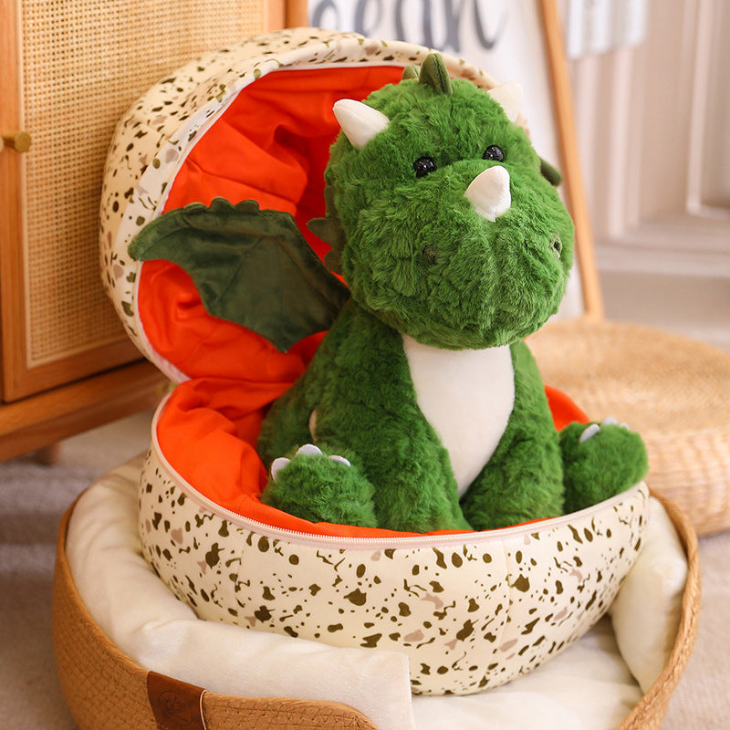 BowLift | Plush Dinosaur + Eggshell - Large