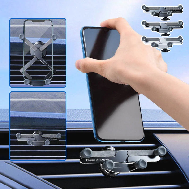 BowLift | Invisible Rotatable Air Vent Mount Car Phone Holder