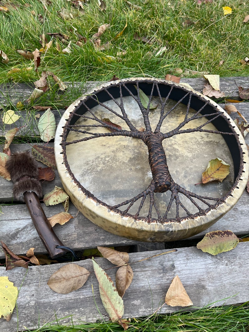 BowLift | Shaman drum "Tree of life" Siberian drum Spirit music