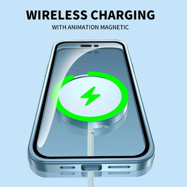 BowLift | Magsafe Aluminum Frame Metal Bumper iPhone Case