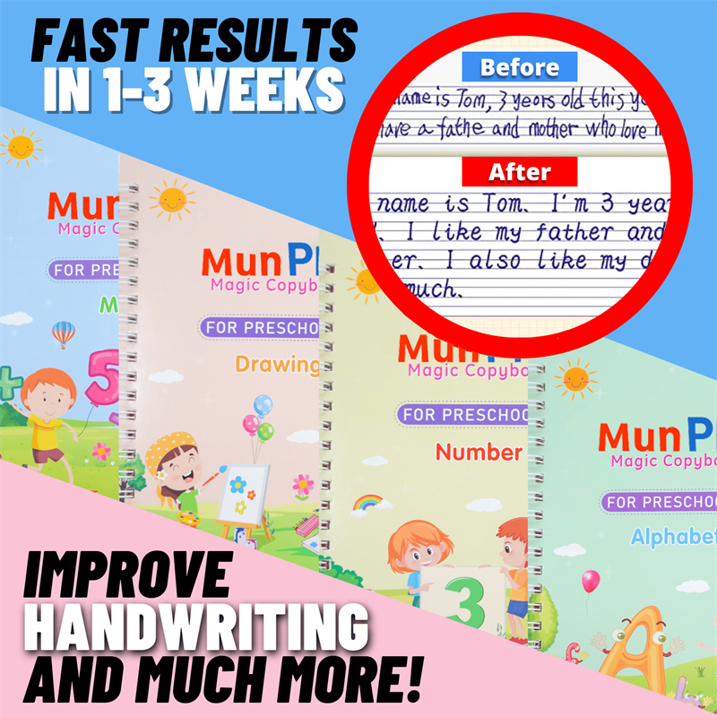 BowLift | Children's Magic Copybooks