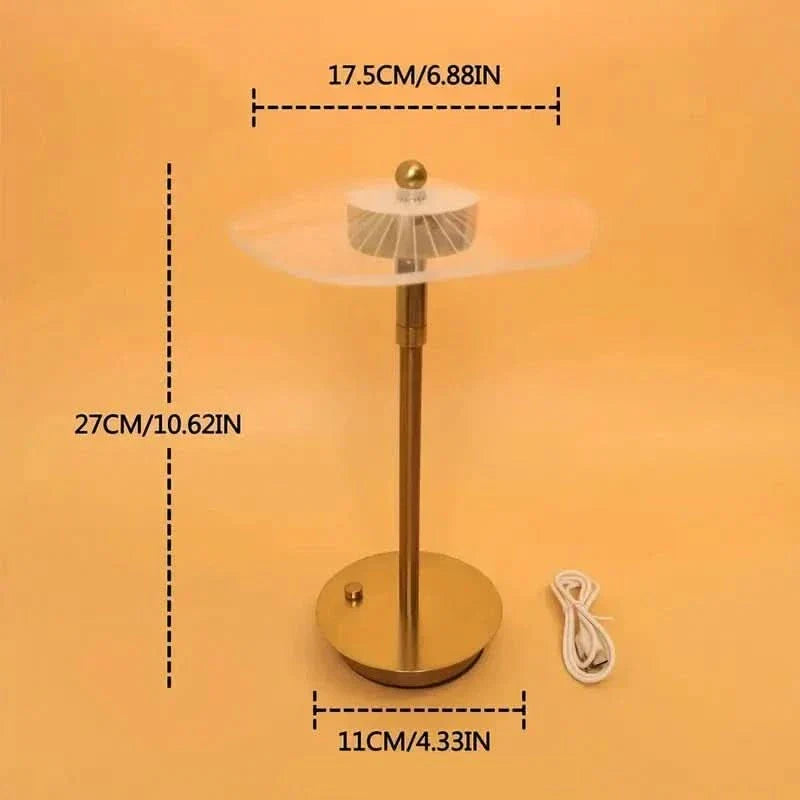 BowLift | LEDGlow Modern Adjustable LED Table Lamp