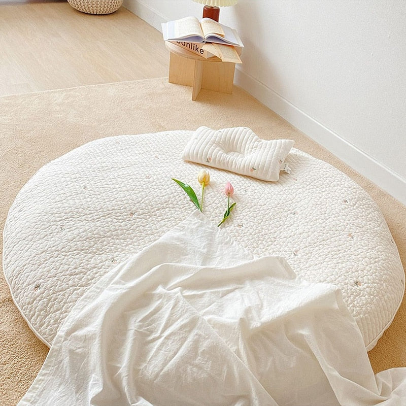 BowLift | Bear Embroidery Baby Play Mat