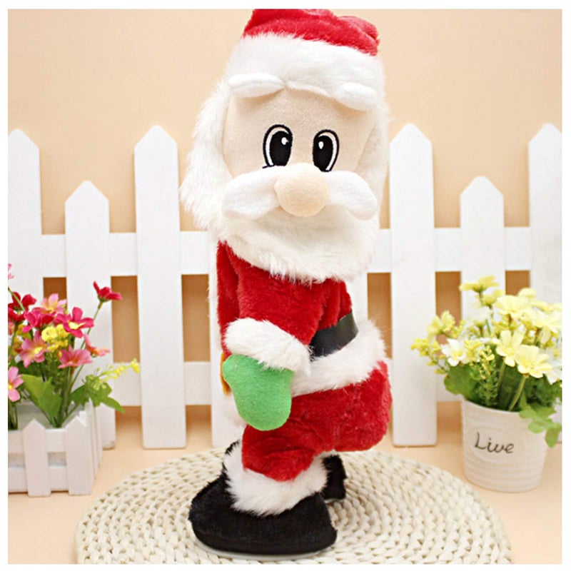 BowLift | Dancing & Singing Santa Claus | Movable Santa Figure with Music | Fun Christmas Decoration & Gift Idea