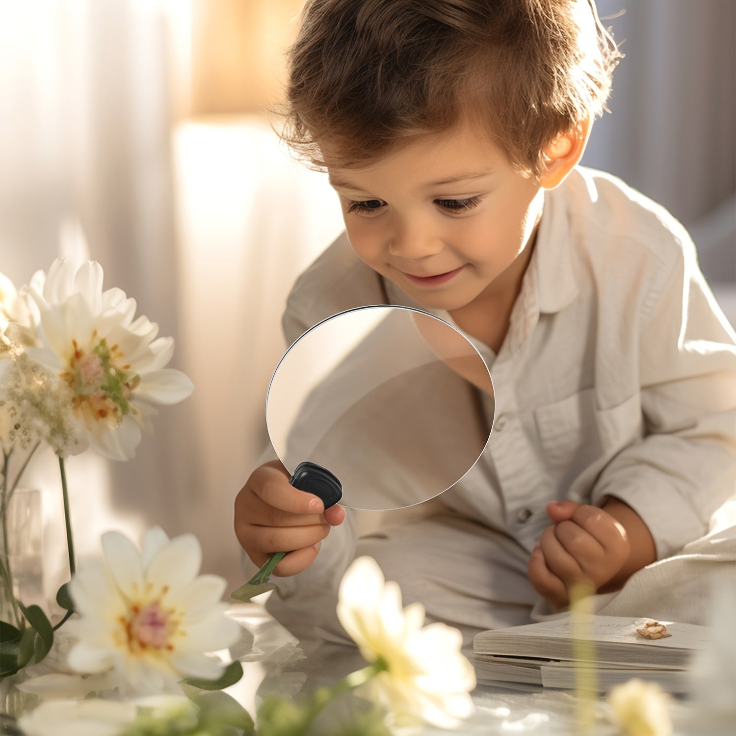 BowLift | 5X Magnifying Glass Pro – Hands-Free Adjustable Neck Magnifier for Reading, Crafts & Seniors