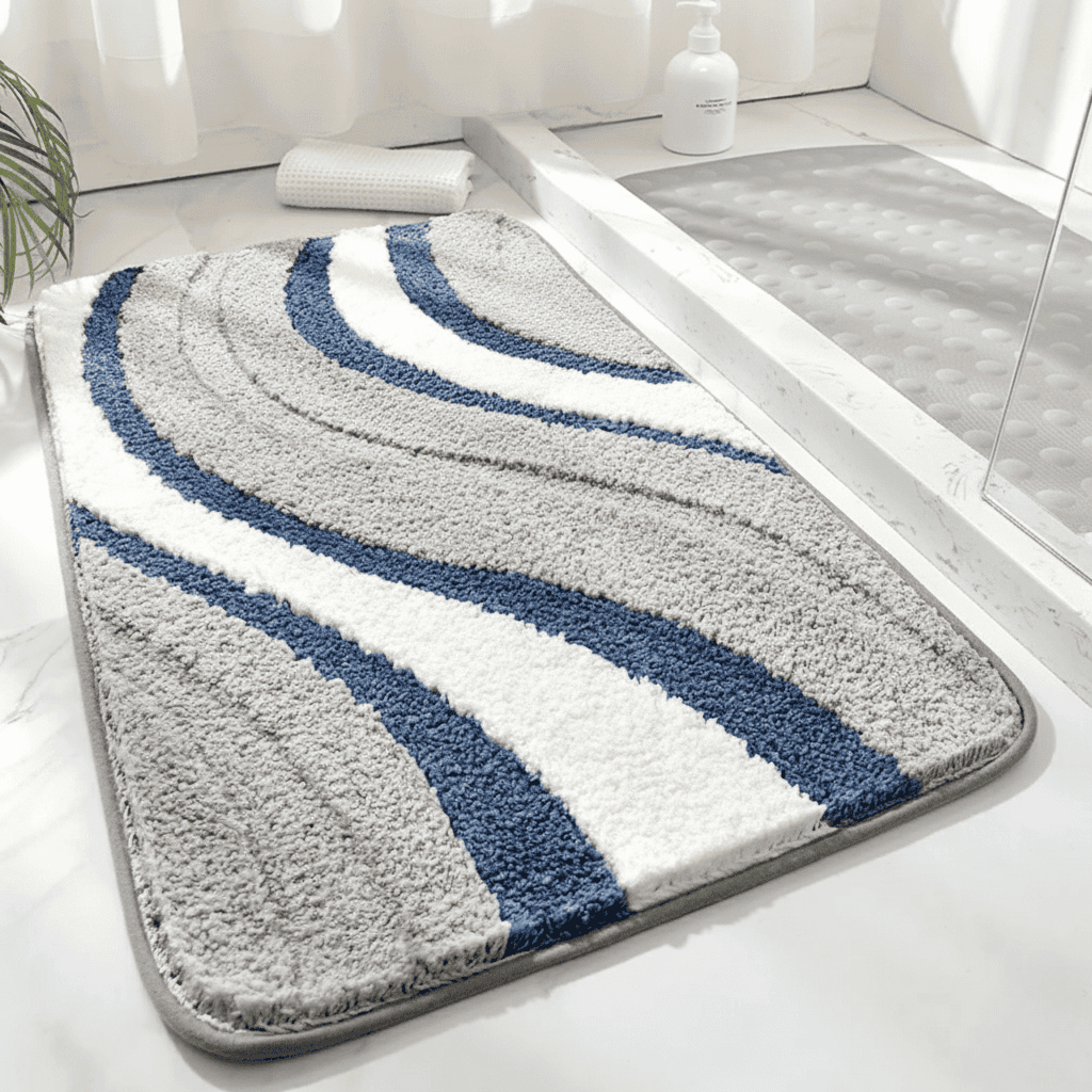 BowLift | ECOFLOOR – Non-Slip Organic Bath Mat for Luxurious Bathroom Comfort