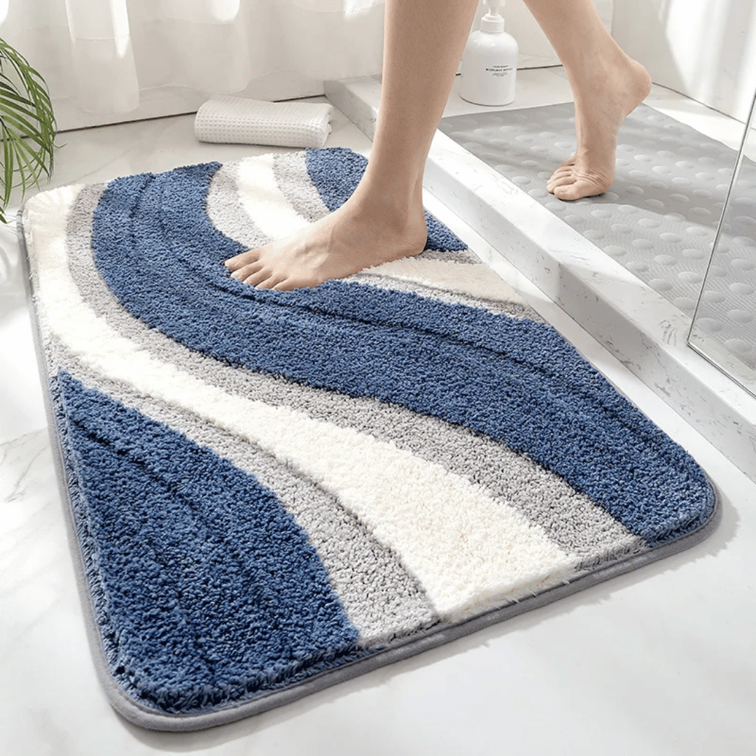 BowLift | ECOFLOOR – Non-Slip Organic Bath Mat for Luxurious Bathroom Comfort