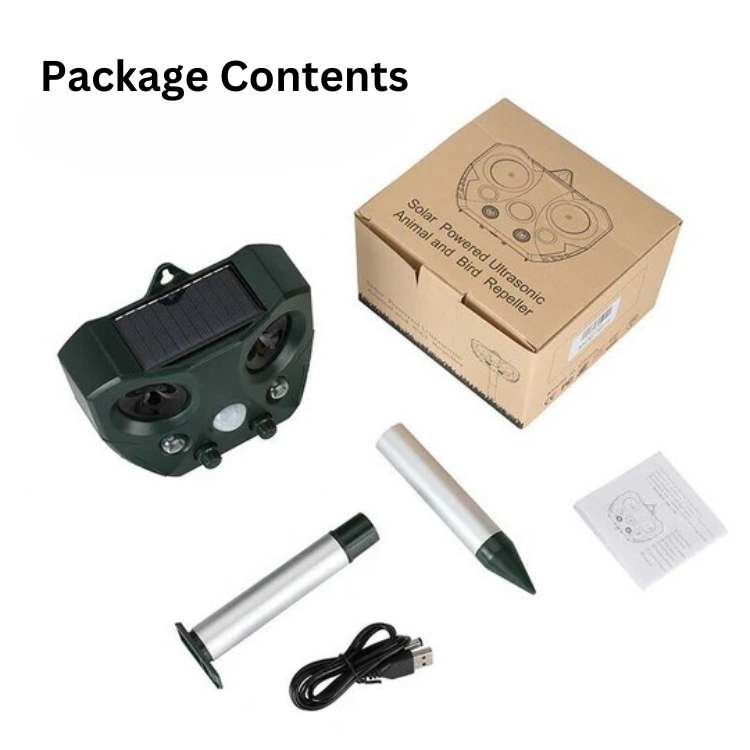 BowLift | EcoSonic Guard – Ultrasonic Animal Repellent for Outdoor Use