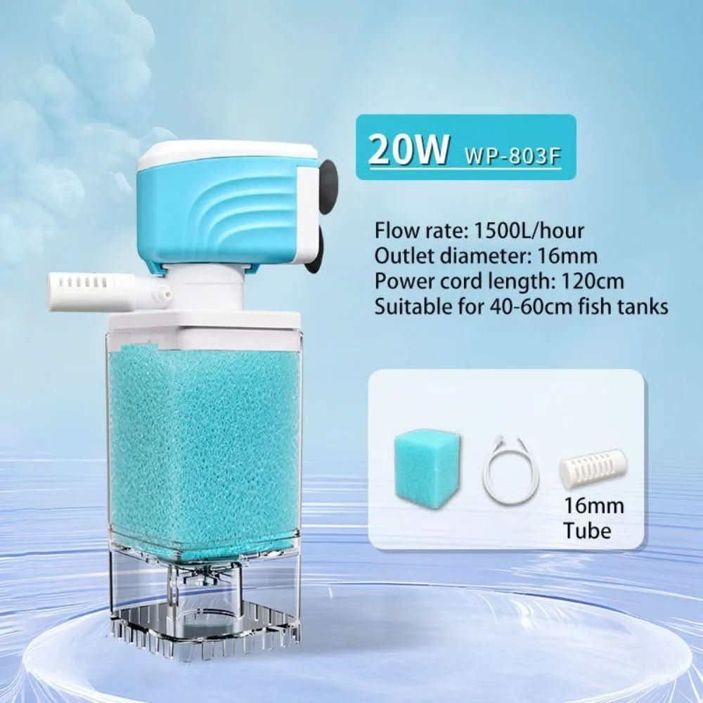 BowLift | 5-in-1 aquarium filter system for crystal clear water