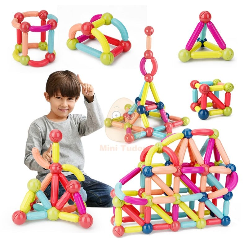 BowLift | Educational Magnet Building Blocks Toy Set