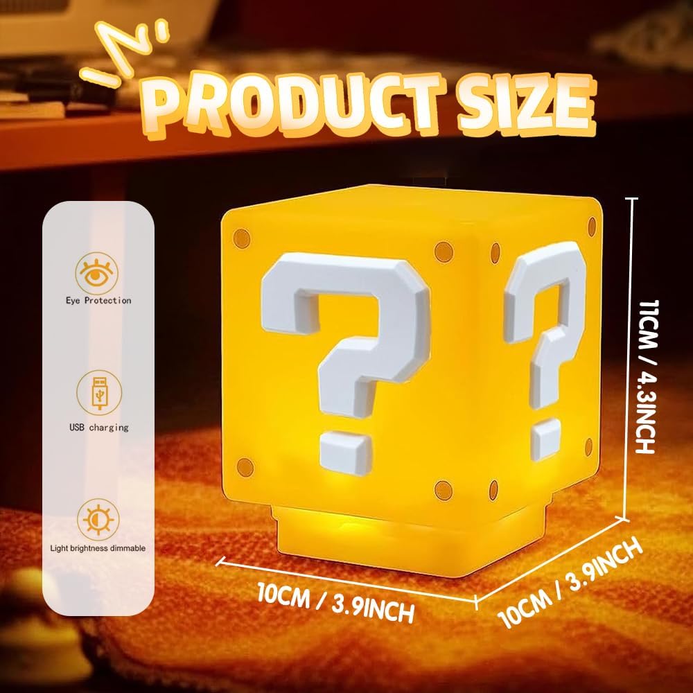 BowLift | Super Mario 3D LED Question Block Night Light