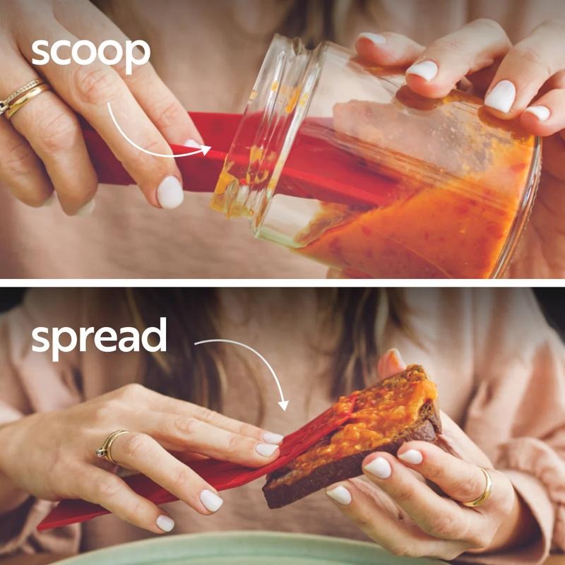 BowLift | 3-in-1 Folding Measuring Spoons | TriScoop Magnetic Design | Space-Saving Kitchen Tool