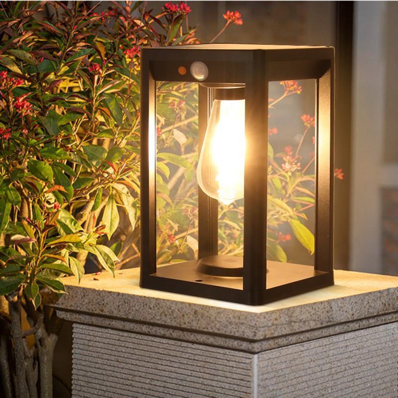 BowLift | PillarGlow - Energy-Saving Solar Outdoor Lamp