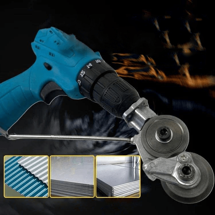 BowLift | GyroCut – Drill Attachment for Safe & Effortless Sheet Metal Cutting