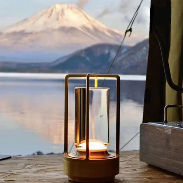 BowLift | LED Candle Effect Crystal Table Lamp