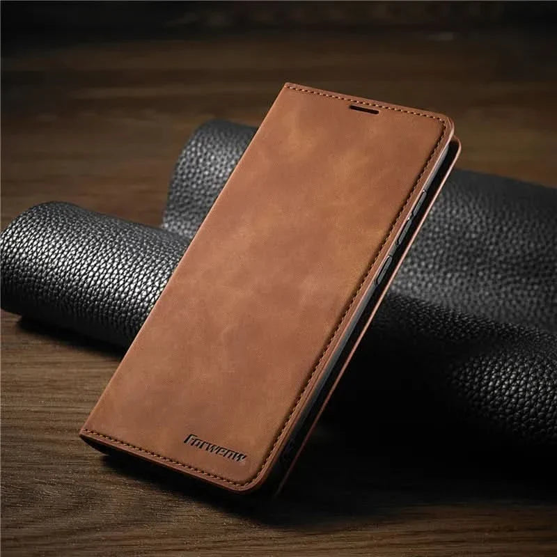 BowLift | iPhone Leather Case with Magnetic Closure and Protection