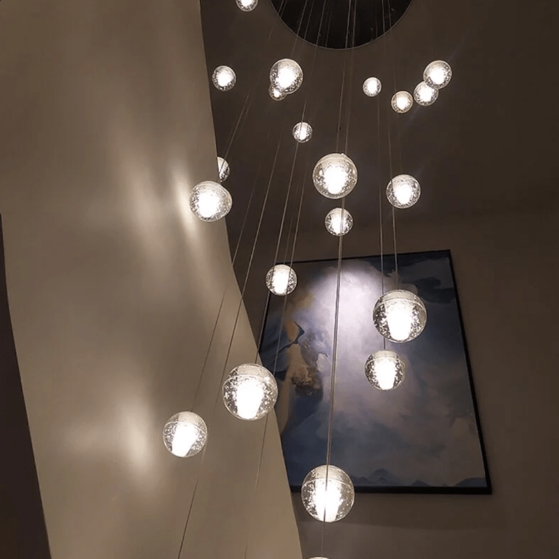 BowLift | GlowCrystal - Pendant Lighting