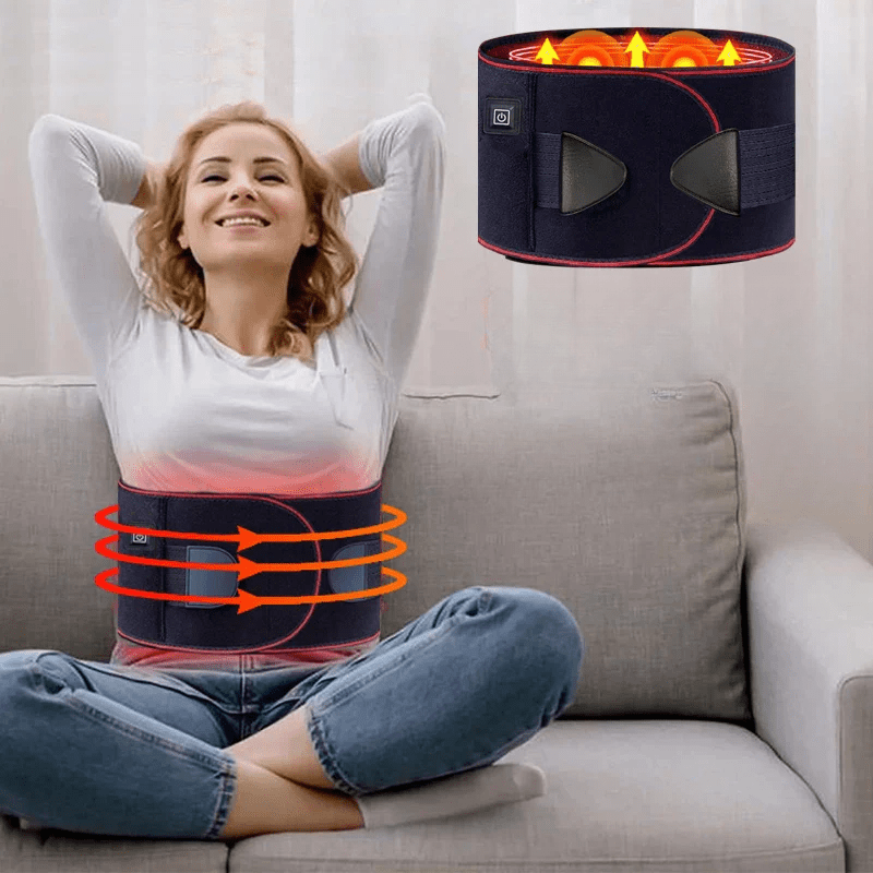 BowLift | ErgoHeat Belt – Ergonomic Heating Belt for Back Pain Relief with 3 Temperature Settings