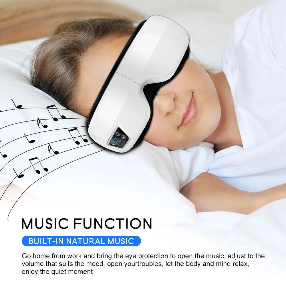 BowLift | Eyeglow Smart 6D – Eye Massager with Heat, Vibration & Bluetooth for Screen-Weary Eyes