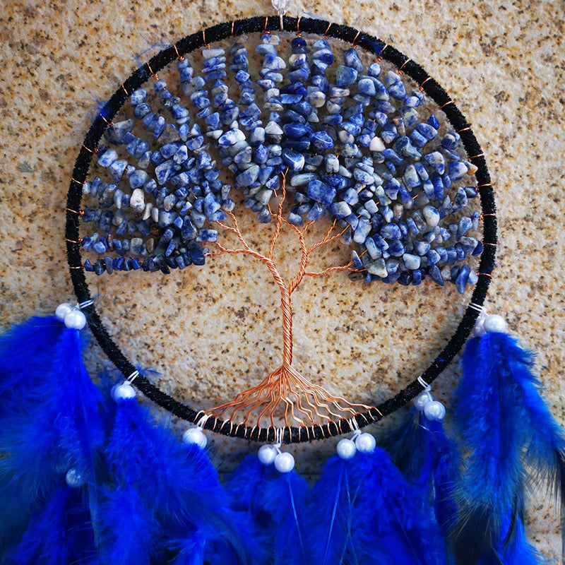 BowLift | Lapis Lazuli Tree of Life Dreamcatcher