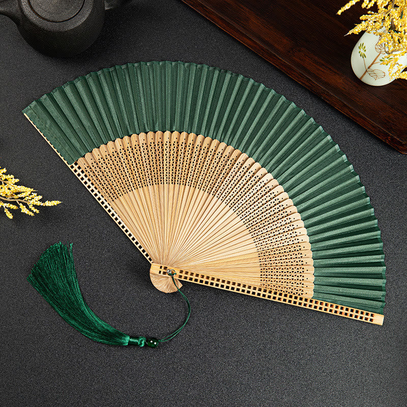 BowLift | Hand fan made of bamboo silk