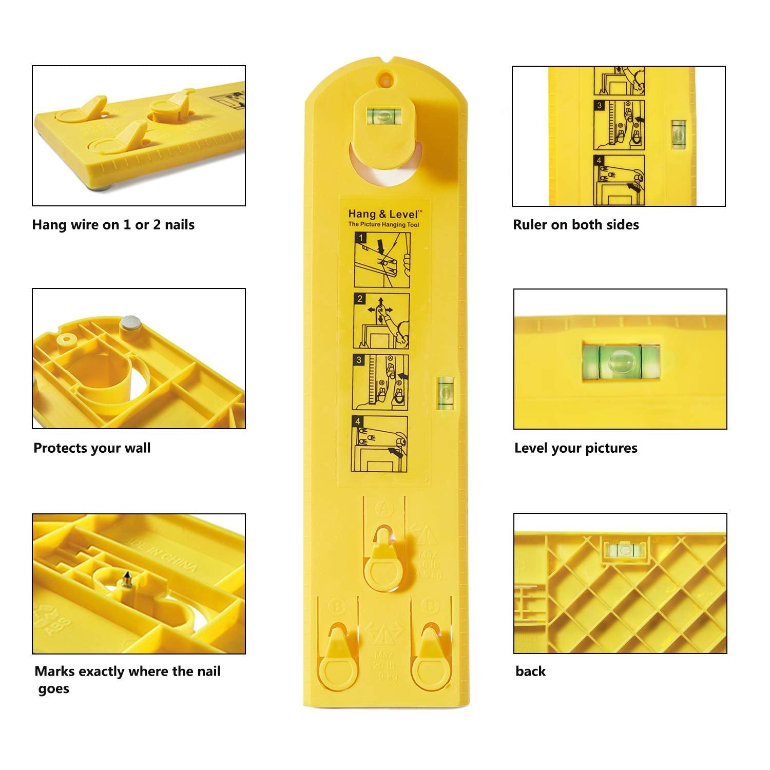 BowLift | Picture Hanging Tool（3pcs）