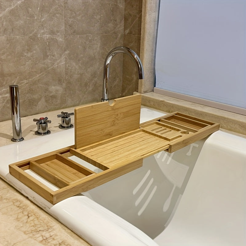 BowLift | Bamboo Bathtub Tray - For Ultimate Relaxation