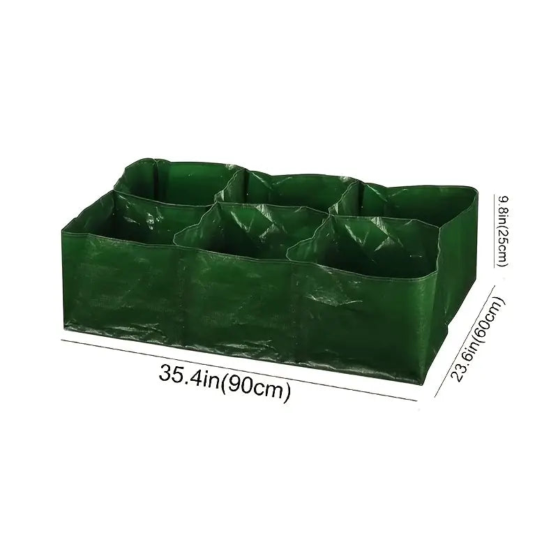 BowLift | Planting bag with multiple compartments – Robust garden storage for plants and herbs