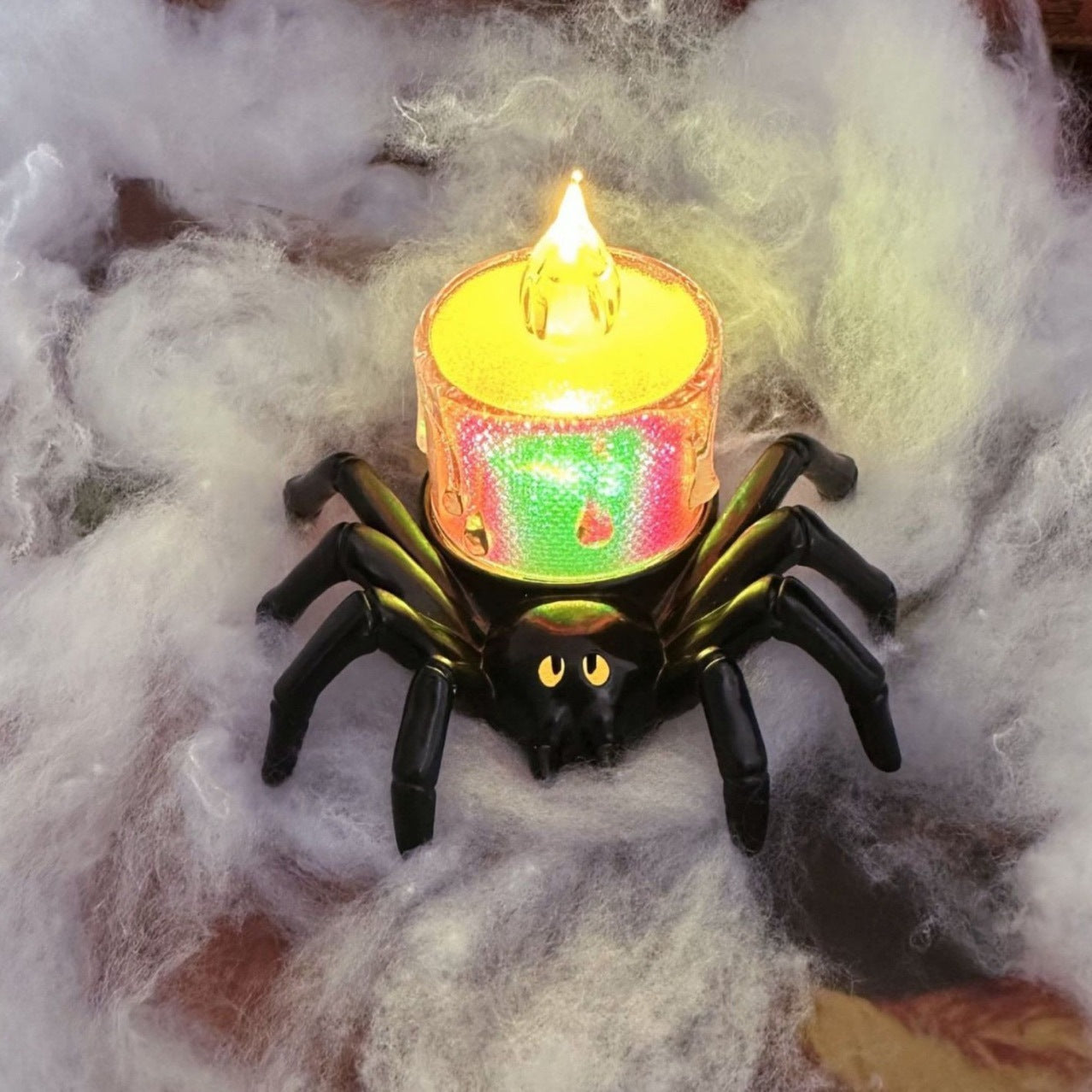 BowLift | Halloween Decoration – Spiderback Ornament with Candle and Eyeball Designs
