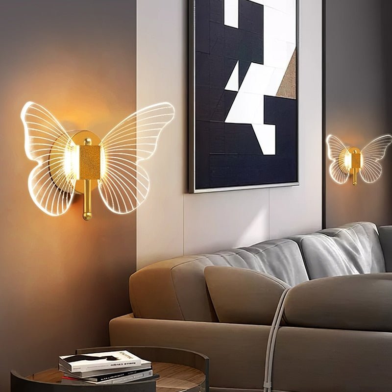 BowLift | ButterflyRadiance - LED Wall Lamp