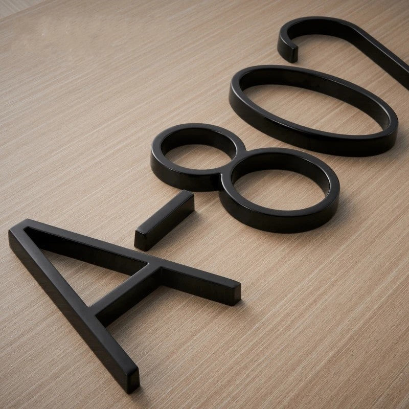 BowLift | Hannah Black House Numbers