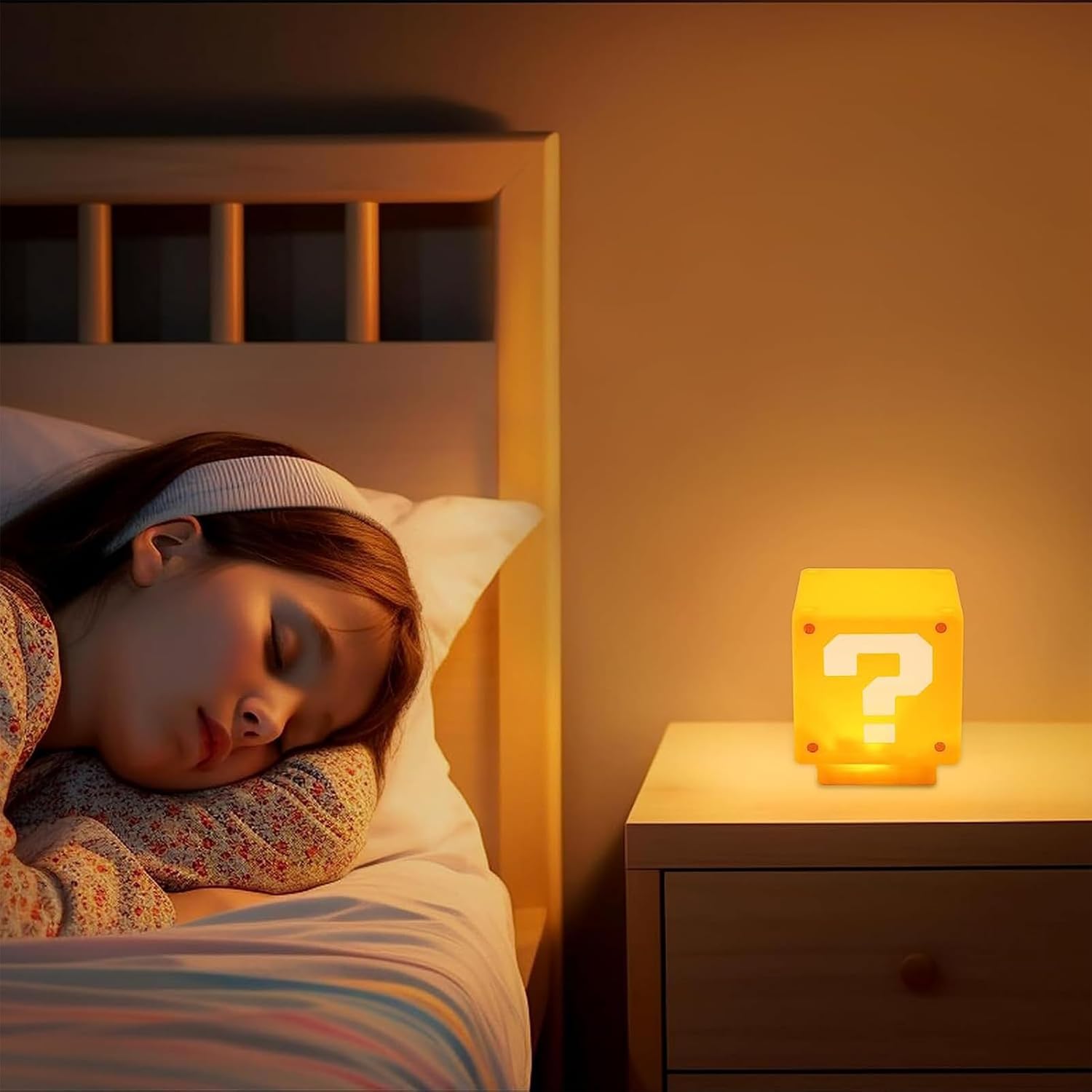BowLift | Super Mario 3D LED Question Block Night Light