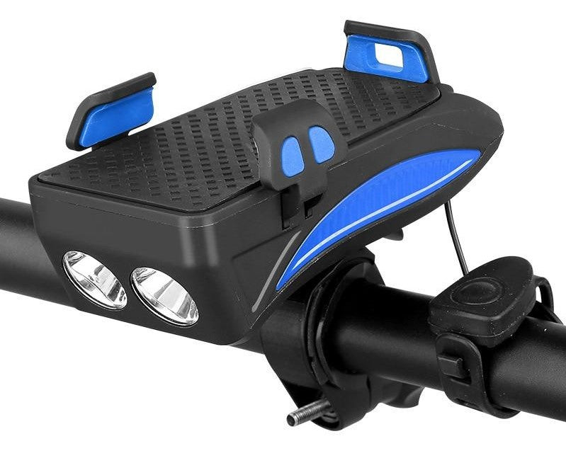 BowLift | 4-in-1 Bike Gadget – Phone Holder, Power Bank, LED Lighting and Horn