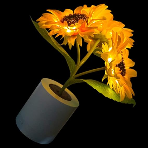 BowLift | Table Lamp Sunflower LED USB Rechargeable Light