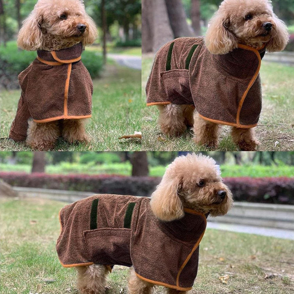 FluffDry • Dog Bathrobe - Dog Bathrobe - BowLift