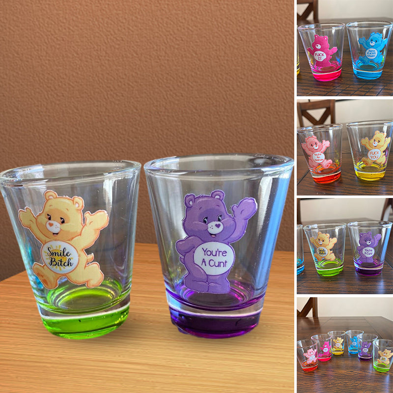 BowLift | Swear Bears Shot Glasses, 6 Pieces