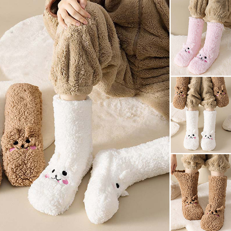 BowLift | Little Bear Ultra-thick Cozy Slipper Home Socks