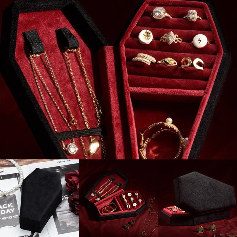 BowLift | Gothic Coffin Jewelry Storage Box