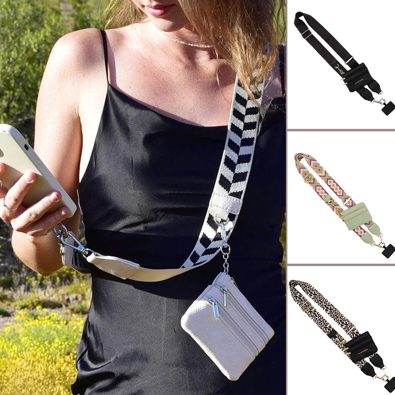 BowLift | Phone strap with zipper pocket