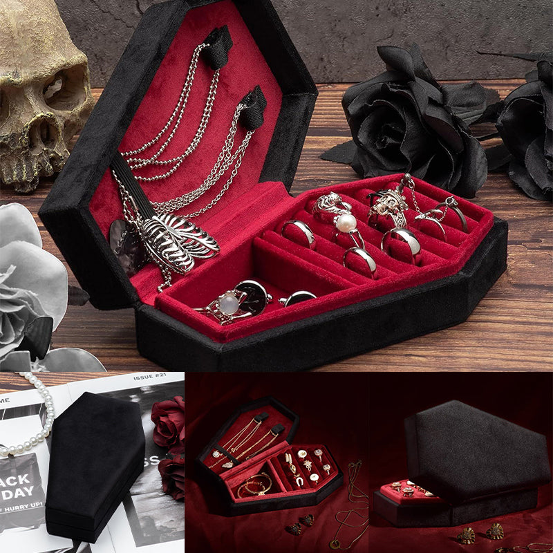 BowLift | Gothic Coffin Jewelry Storage Box