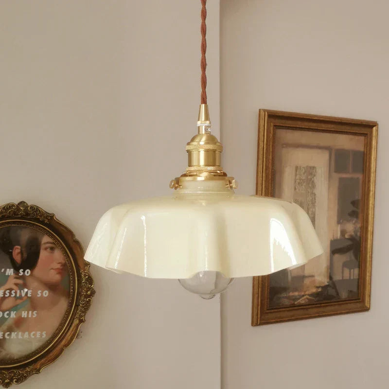 BowLift | French Brass Hanging Lamp - BrassChic