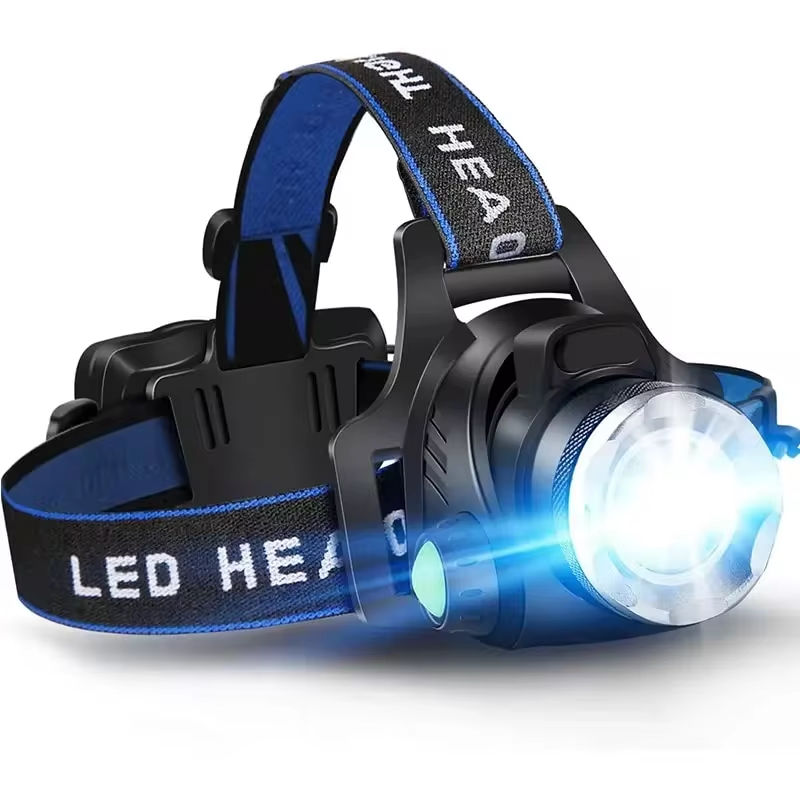 BowLift | Powerful Waterproof LED Headlamp with Zoom & Rechargeable Battery – Outdoor Adventure Light
