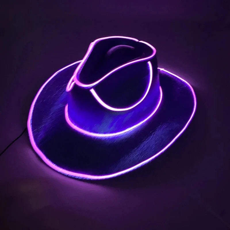 BowLift | GlowHat LED Light-Up Party Hat | Glow in the Dark with Multiple Flashing Modes