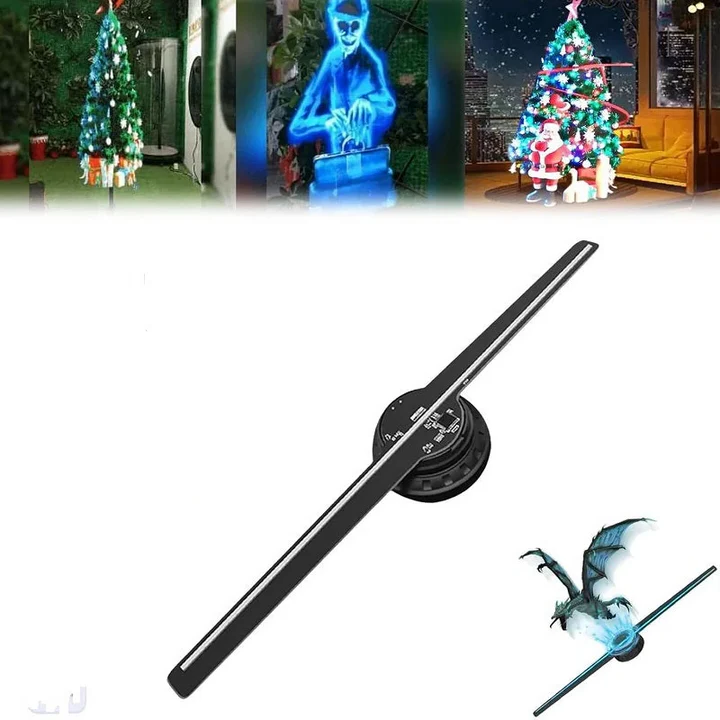 BowLift | 3D Hologram LED Fan Projector – High-Resolution Visual Display for Home, Business & Events