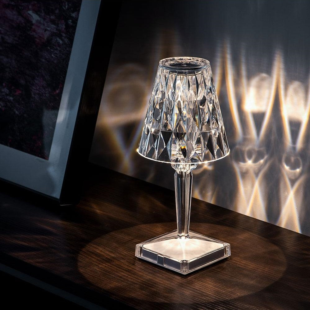 BowLift | Crystal Effect LED Table Lamp