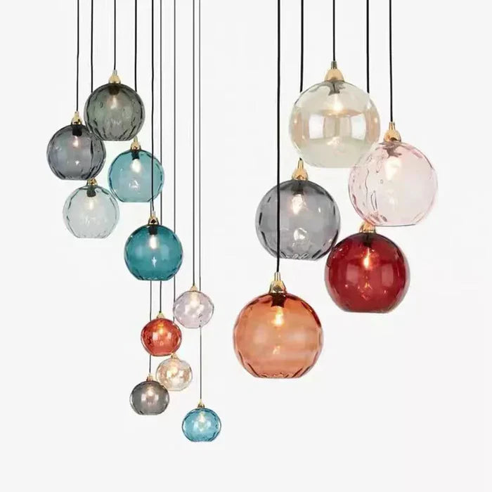 BowLift | Glass Ball Pendant Lamp - LumiSphere