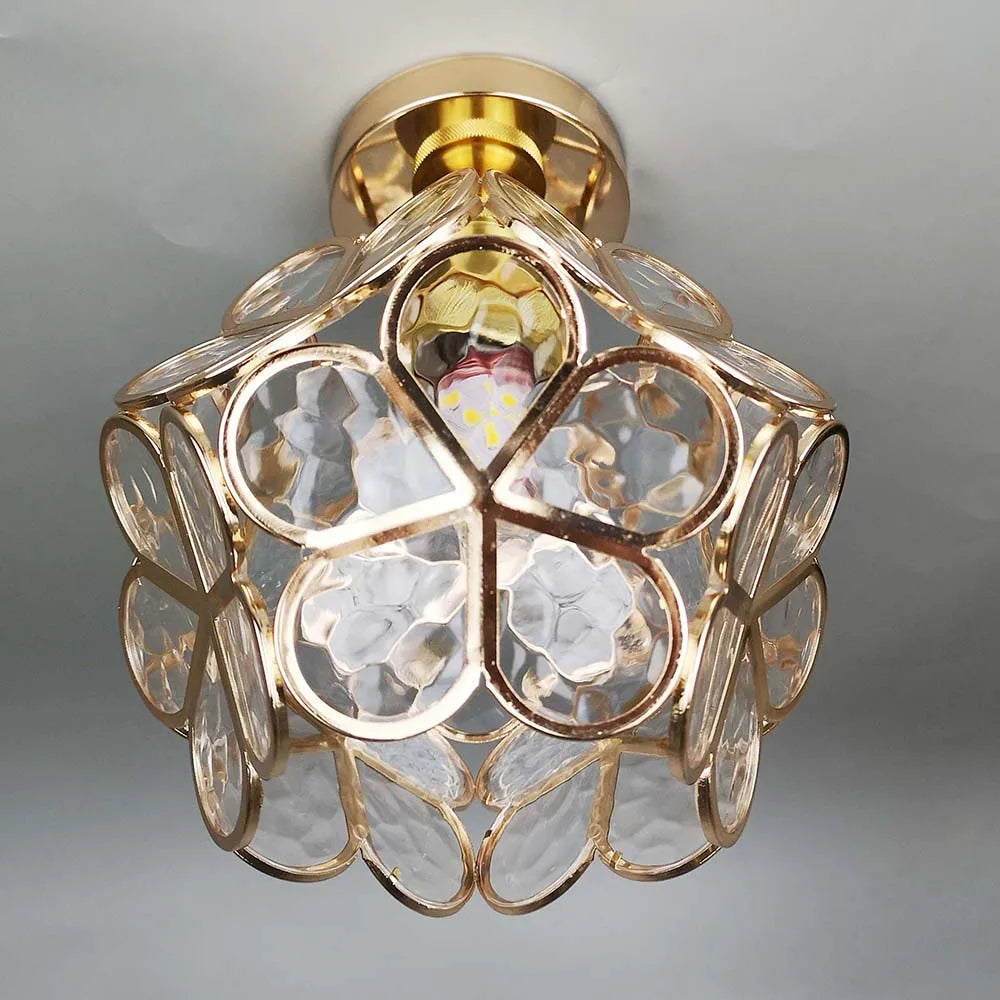 BowLift | Glass Flower Ceiling Light - FloraGlow