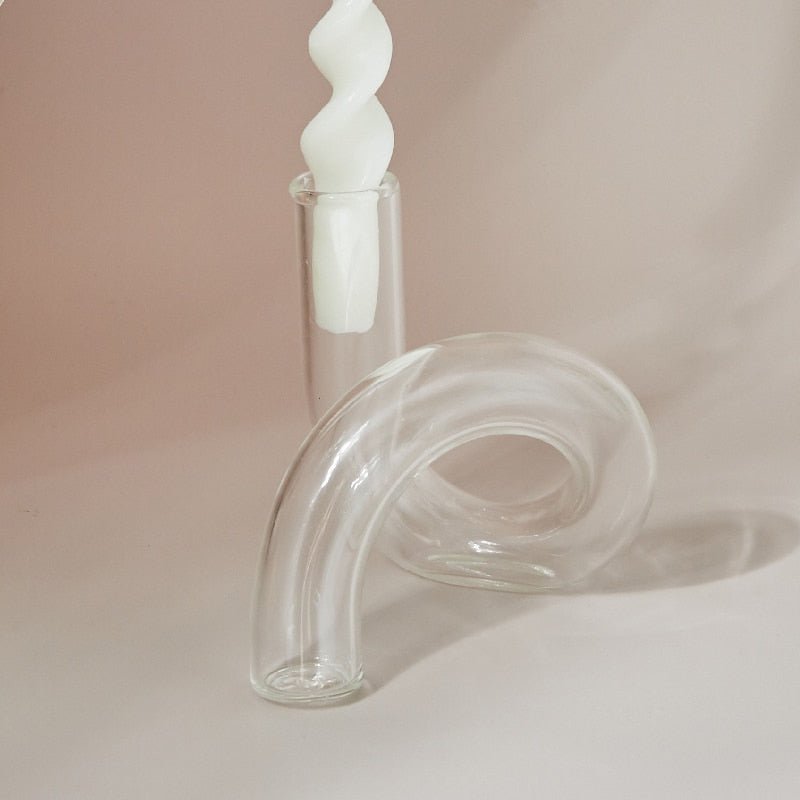 BowLift | Glass vase candle holder